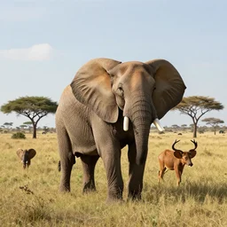8 k hd detailed octane render of the wild african savannah