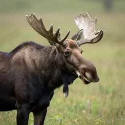moose - goat - hybrid, animal photography