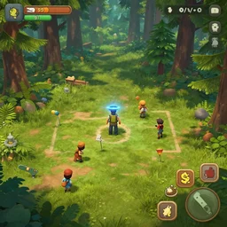 a the forest game screenshot ultra realistic