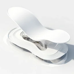 sculptural curved roof planes lift and descend creating shade and architectural expression, dramatic form, 3 d top view axonometric, architecture, lightweight structures, isometric view