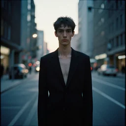 slenderman, cinematic shot, cinestill 8 0 0 t, fujicolor sample