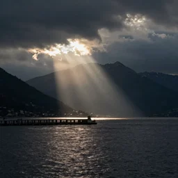 distant shot of brat pitt at port des canonge