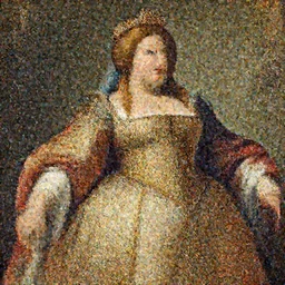 Detailed Baroque painting of mei from overwatch as an regal noblewoman, brocade dress, style of giotto and johfra bosschart, intricate, soft lighting, chubby big bosomy physique |
