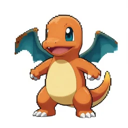 charmander by the rusted pixel