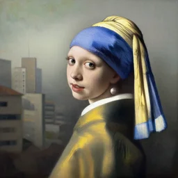 futuristic sao paulo painted by johannes vermeer