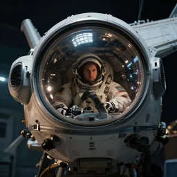 the spaceship exterior realistic dramatic lighting film stills 4 k