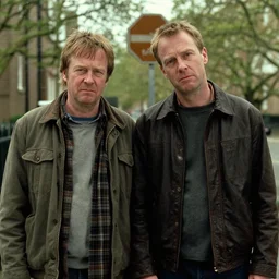 a film still from shaun of the dead ( 2 0 0 4 )