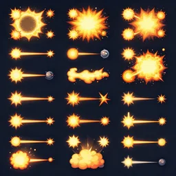 vfx spritesheet!!!!!, magic spell, explosion, spekk, effect visual effect, indie game, bundle, game resources, spritesheet game jam art set