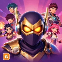 robot ninja helmet mask fantasy art overwatch and heartstone Video game icon, 2d game art gta cover , official fanart behance hd artstation by Jesper Ejsing, by RHADS, Makoto Shinkai and Lois van baarle, ilya kuvshinov, rossdraws