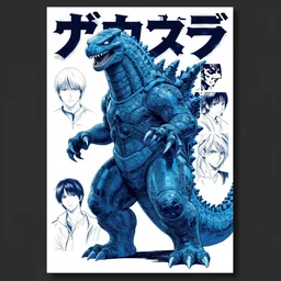 professionally drawn seinen mature cyberpunk kaiju horror action manga comic cover, full color, beautifully drawn coherent professional, drawn by ilya kuvshinov, ilya kuvshinov, satoshi kon, kentaro miura, dave mckean, tsutomu nihei. japanese script kanji hiragana on the cover. minimalist stylized cover art. blue cel shaded