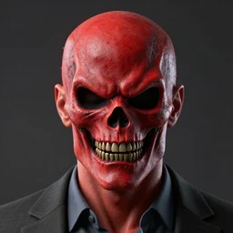 extremely hyperrealistic dslr still of ceo drew marsh disguised as villain red skull, stunning 8 k octane comprehensive 3 d render, inspired by istvan sandorfi & greg rutkowski & unreal engine, perfect facial symmetry, dim volumetric cinematic lighting, extremely hyper - detailed, extremely lifelike attributes & lifelike texture, intricate attributes, masterpiece, artstation, stunning