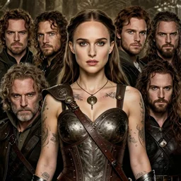 natalie portman, female warrior, fighter, lord of the rings, tattoos, decorative ornaments, battle armor, by omar ortiz, carl spitzweg, ismail inceoglu, vdragan bibin, hans thoma, greg rutkowski, alexandros pyromallis, perfect face, sharply detailed, centered, rule of thirds, realistic shading, photorealism
