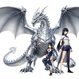 tonemapped transcendent silver dragon by seb mckinnon, john avon, sui ishida
