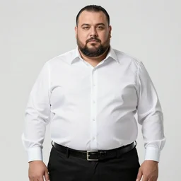 a midage italian male, beardless, bald, short black hair with gel, overweight, fine white shirt, leather belt, black pants, leather shoes, smoking a cigar, full body, gta v style, concept art, highly detailed, hyper realistic, unreal engine