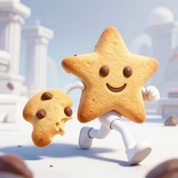 apex legends has a new star : a cookie! fight and run across olympus with chocolate chips for ammo and be a cookie, unreal engine, source engine, source sdk, hdr, white color gamut, photorealism, hyperrealistic