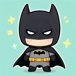batman, chibi, photograph