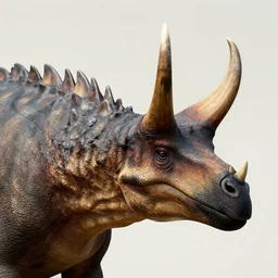 ancient styracosaurus dragon head portrait by beksinski, styracosaurus headed with large frill around the neck, rough scale texture, sharp focus, hyper detailed, by beksinski, ruan jia, trending on artstation