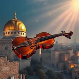 jerusalem of gold and of copper, and of light behold i am a violin for all your songs