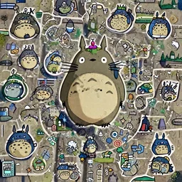 Totoro in Zelda Wind Waker, 4k, UHD