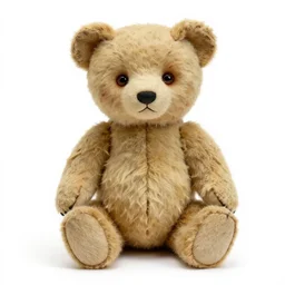 A teddy bear in the style of Vincent van Gogh