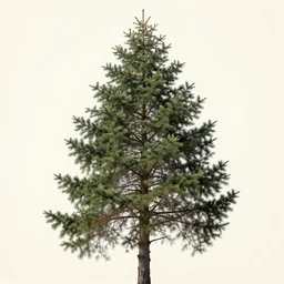 coniferous tree in the style of Jee Young Lee