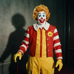 nicholas cage dressed as ronald mcdonald