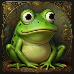 pepe the frog by matt furie!!!, male, sad, depressed, portrait, intricat, highly detailed, digital painting, artstation, concept art, wallpaper, smooth, sharp focus, illustration, art by h. r. giger and artgerm and greg rutkowski and alphonse mucha
