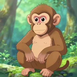 monkey in anime