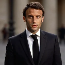 female Emmanuel Macron in American Psycho (1999)