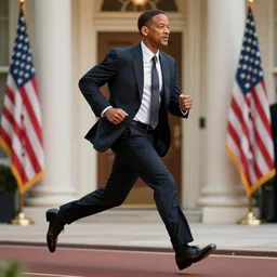 award - winning hyperdetailed picture of will smith running for president, 4 k, 8 k, high quality