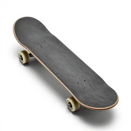 modular skateboard, photorealistic, isolated on a pure white background, centered, entire object in frame, sharp focus, soft studio lighting