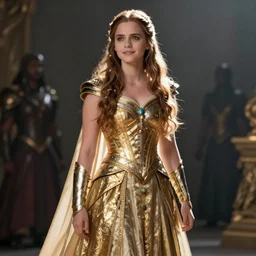 ultrarealistic photo of warrior princess emma watson dejah thoris, full body, cinematic,
