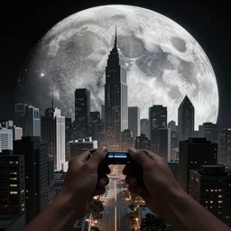 3 rd person game about a city on the moon