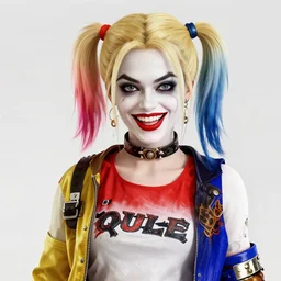 highly detailed portrait harley quinn in gta v, stephen bliss, unreal engine, fantasy art by greg rutkowski, loish, rhads, ferdinand knab, makoto shinkai and lois van baarle, ilya kuvshinov, rossdraws, tom bagshaw, global illumination, radiant light, detailed and intricate environment