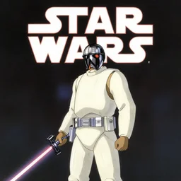 film still of Star Wars Return of the Jedi Artwork by Dice Tsutsumi, Makoto Shinkai, Studio Ghibli
