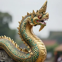 naga portrait, photorealistic, highly detailed