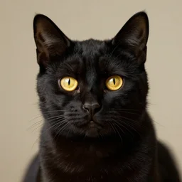 8 k uhd a black cat with golden eyes, portrait of elisabeth lederer by ernst haeckel, android jones