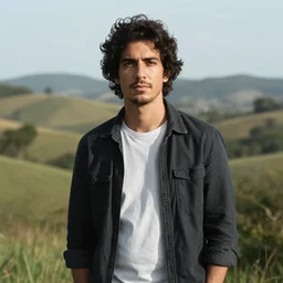 a portrait of a character in a scenic environment by daniel belchi lorente