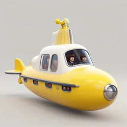 the beatles in a yellow submarine