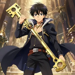 anime key visual of The Legend of Zuck, stunning, hd