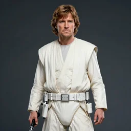 The Rock as luke skywalker