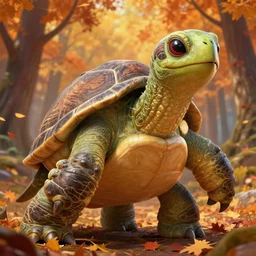 an epic fantasy comic book style portrait painting of the turtle morla from the movie the neverending story, unreal 5, daz, hyperrealistic, octane render, cosplay, rpg portrait, dynamic lighting, intricate detail, harvest fall vibrancy, cinematic