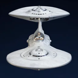 symmetry, starship enterprise, by jean - baptiste monge