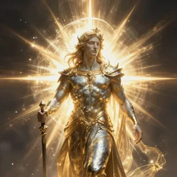 god, in the style of the game hades stylized