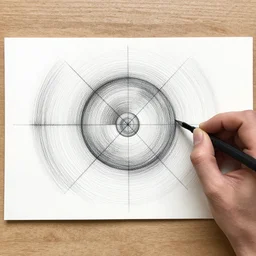 “Anamorphic Drawing”