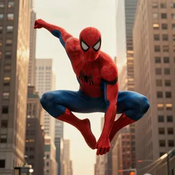 Spider-Man swinging through New York by Emmanuel Lubezki