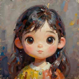 hyper detailed 3d render like a Oil painting female kawaii portrait by Jacek Yerka, Ray Caesar, Benjamin Lacombe,Mariusz Lewandowski, Houdini algorithmic generative render, Abstract brush strokes, Masterpiece, Edward Hopper and James Gilleard, Zdzislaw Beksinski, Mark Ryden, Wolfgang Lettl, hints of Yayoi Kasuma, octane render, 8k
