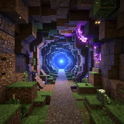minecraft interdimensional portal cosmic