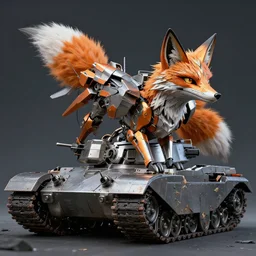 metal fox as tank
