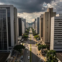 paulista avenue sao paulo in simcity
